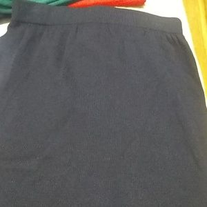 St. John navy skirt